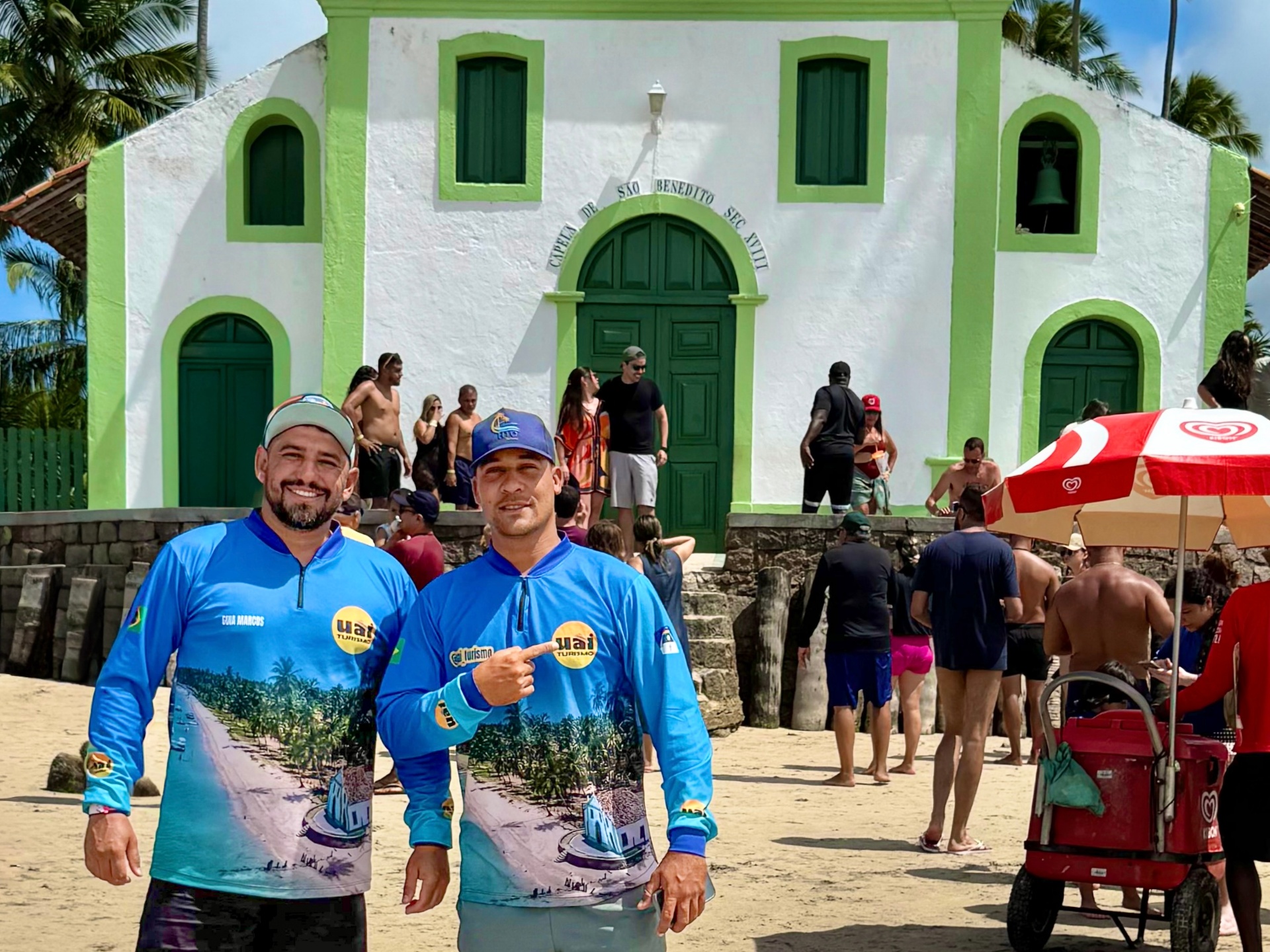 Equipe Uai Turismo em campo
